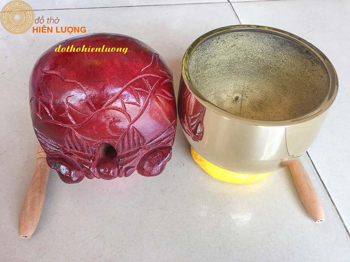 Bộ Chuông Mõ Huế Bằng Đồng số 4