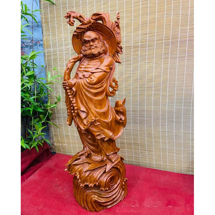 Đạt Ma Sư Tổ Quá Hải Cao 1m Siêu Đẹp