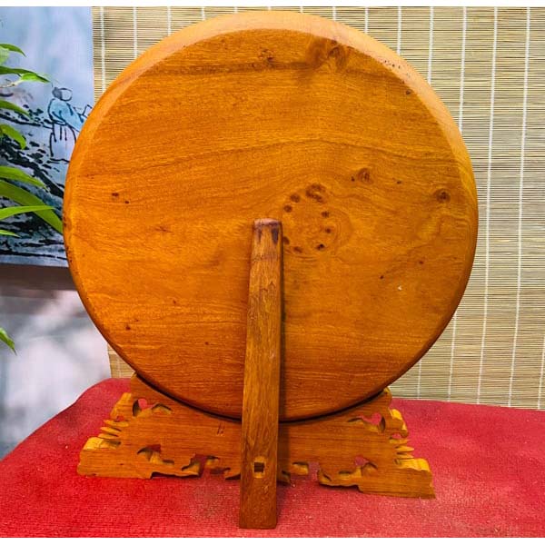 Mâm Tứ Linh Dãy Nền Gỗ Hương 