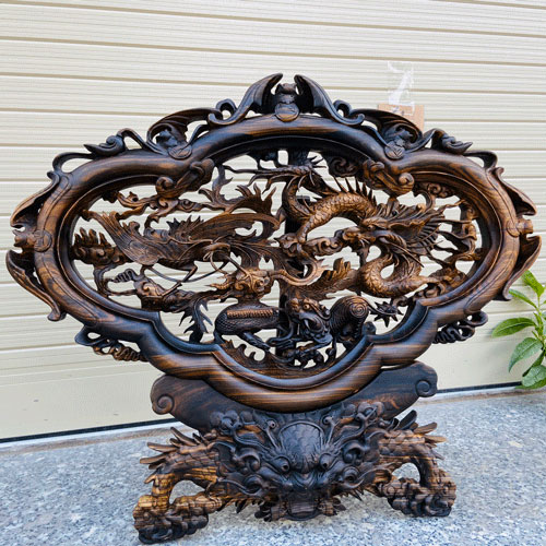 Đĩa Tứ Linh Ngang 58 Cao 50