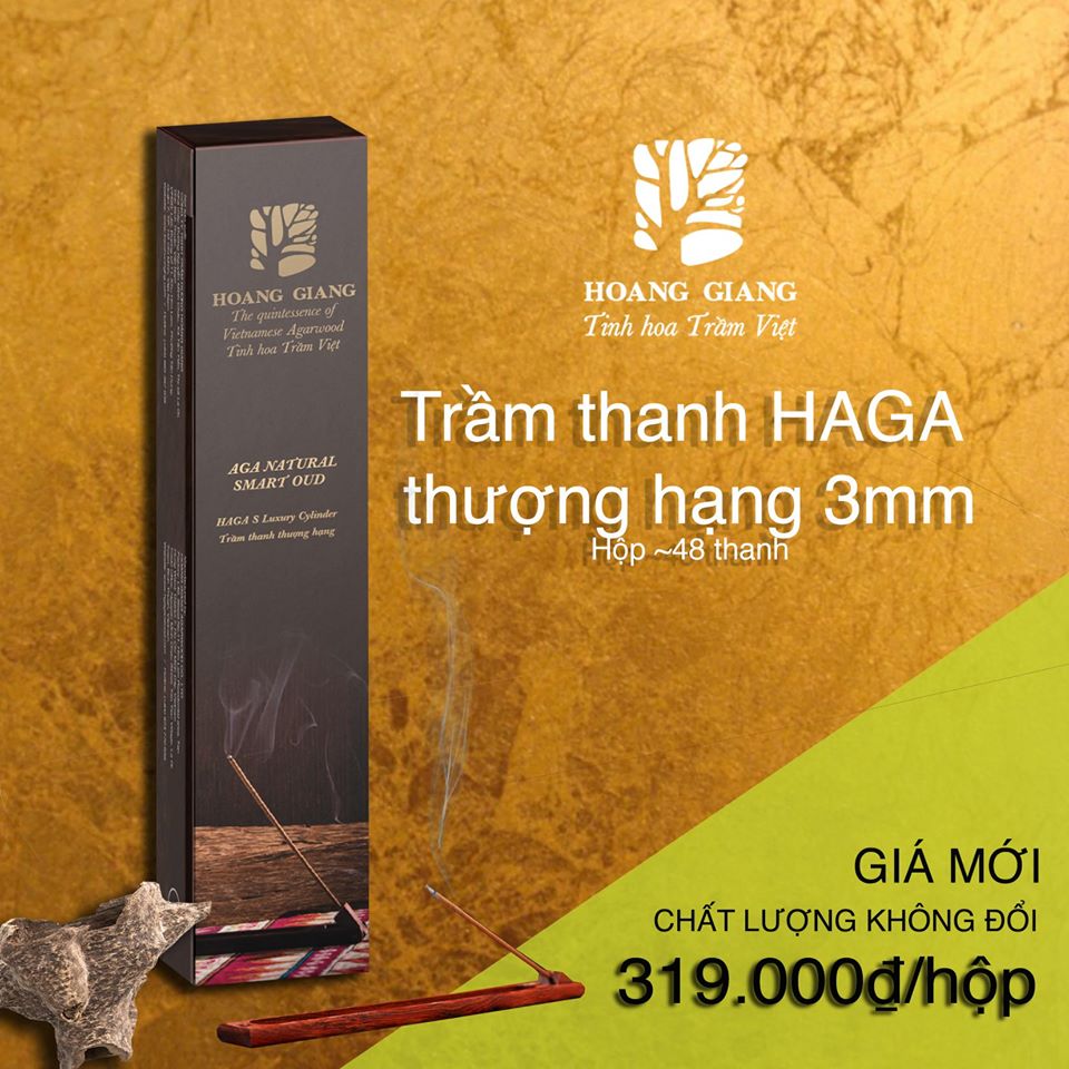 Trầm thanh HAGA 3mm thượng hạng