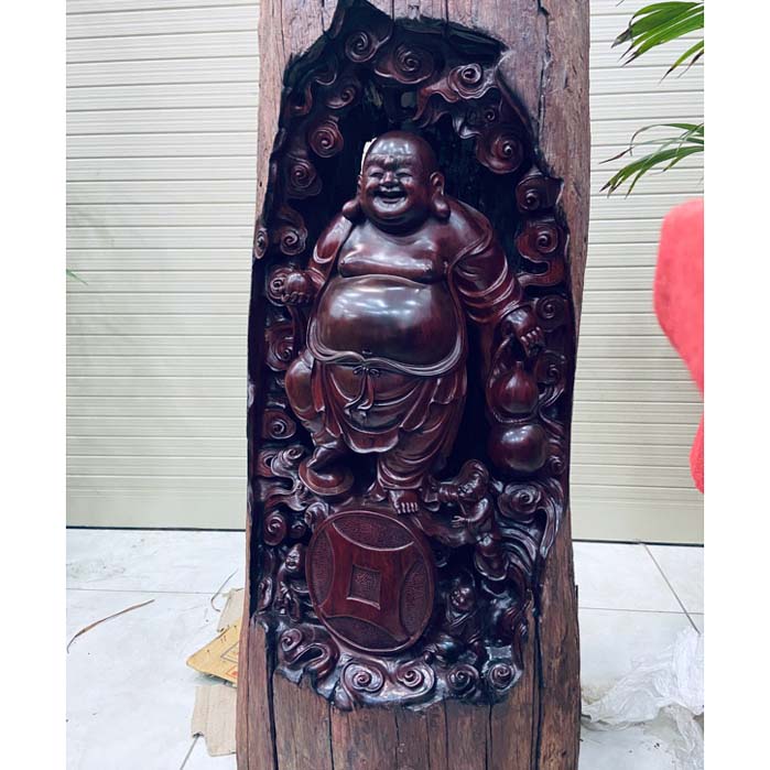 Tượng Di Lặc Gỗ Cẩm Việt Siêu Vip