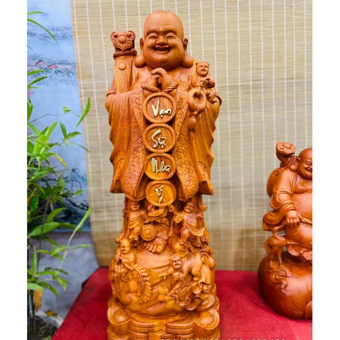 Di Lặc Chúc Phúc Cao 1m Ngang 35 Sâu 30cm.