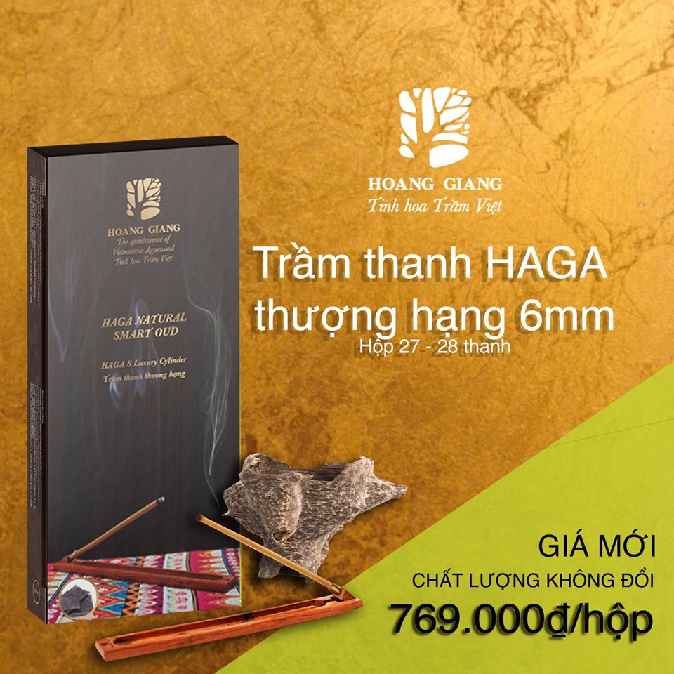 Trầm thanh HAGA 6mm thượng hạng