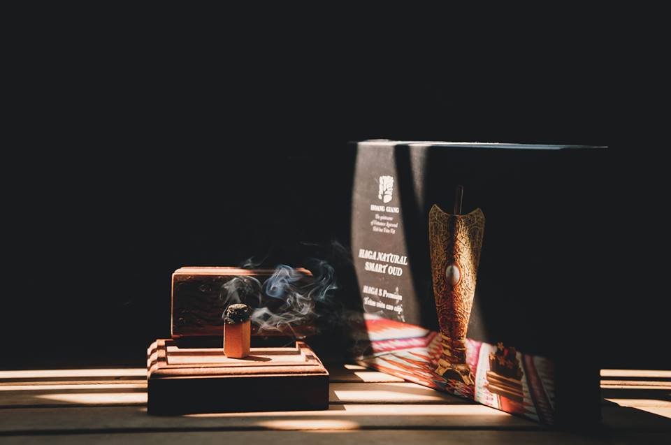 Trầm viên HAGA hình chữ nhật cao cấp