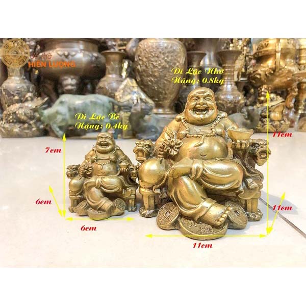 Tượng Di Lặc Ngồi Ghế Rồng