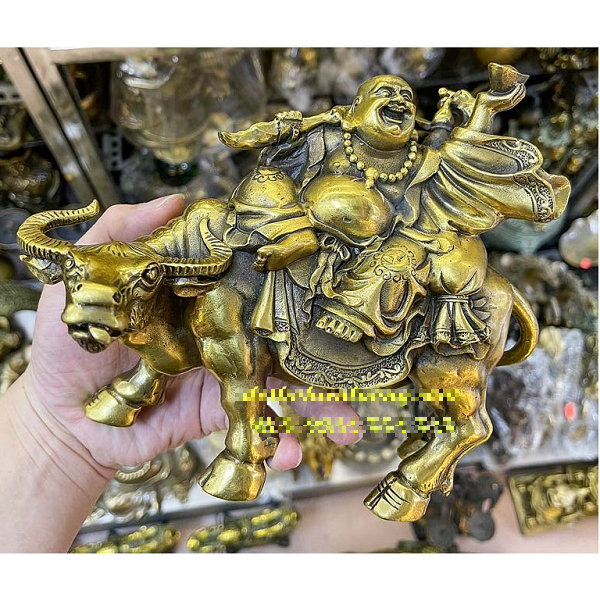 Tượng Di Lặc Cưỡi Trâu