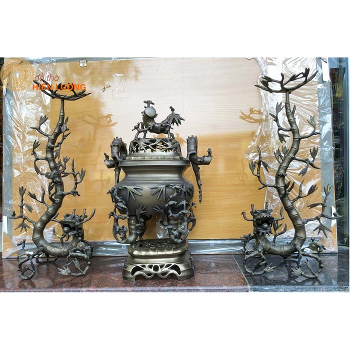 Đỉnh Trúc Cao 50cm