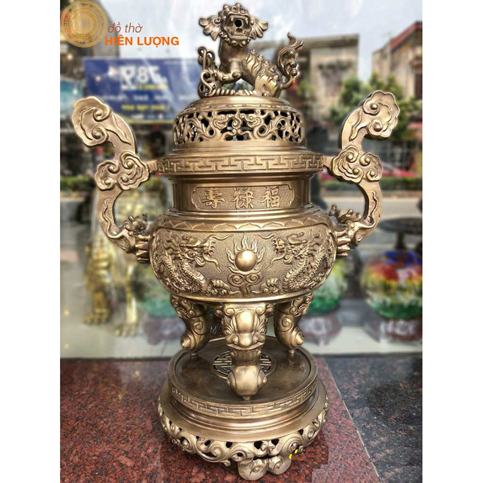 Đỉnh 70 Lưỡng Long Chầu Nguyệt