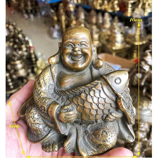 Tượng Di Lặc Ôm Cá Chép