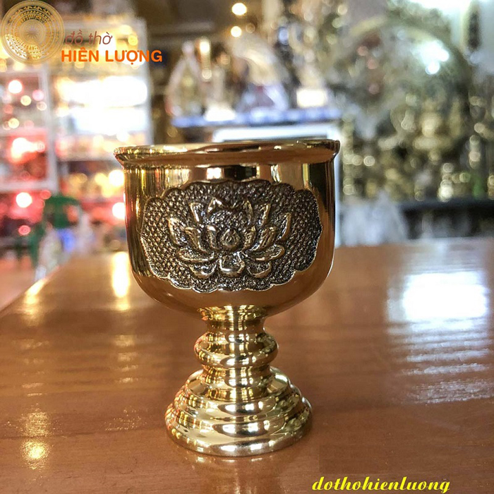 Chén Đựng Rượu Bằng Đồng