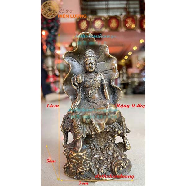 Tượng Phật Bà Ngồi Lá Sen