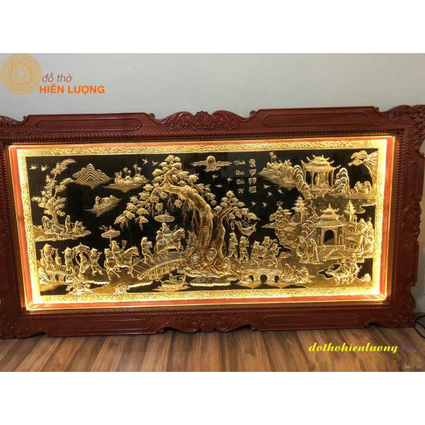 Tranh Đồng Vinh Quy Bái Tổ