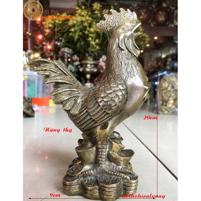 Tượng Gà Trống Phúc Giả Cổ