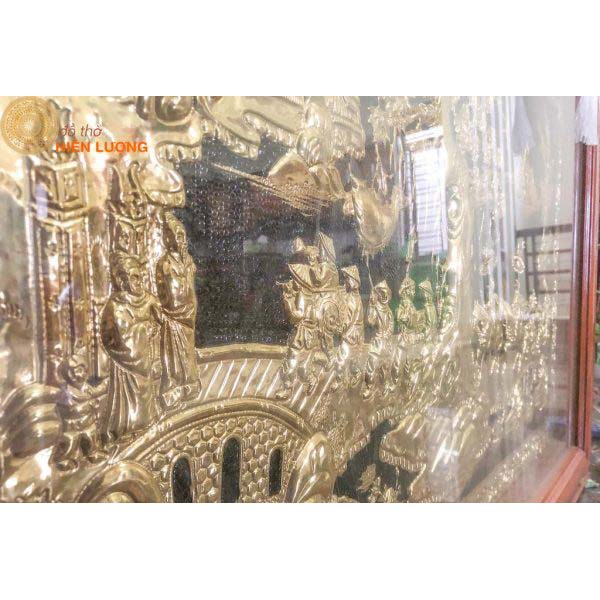 Tranh Vinh Quy Bái Tổ Bằng Đồng