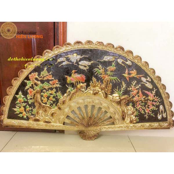 Quạt Tùng Hạc Diên Niên