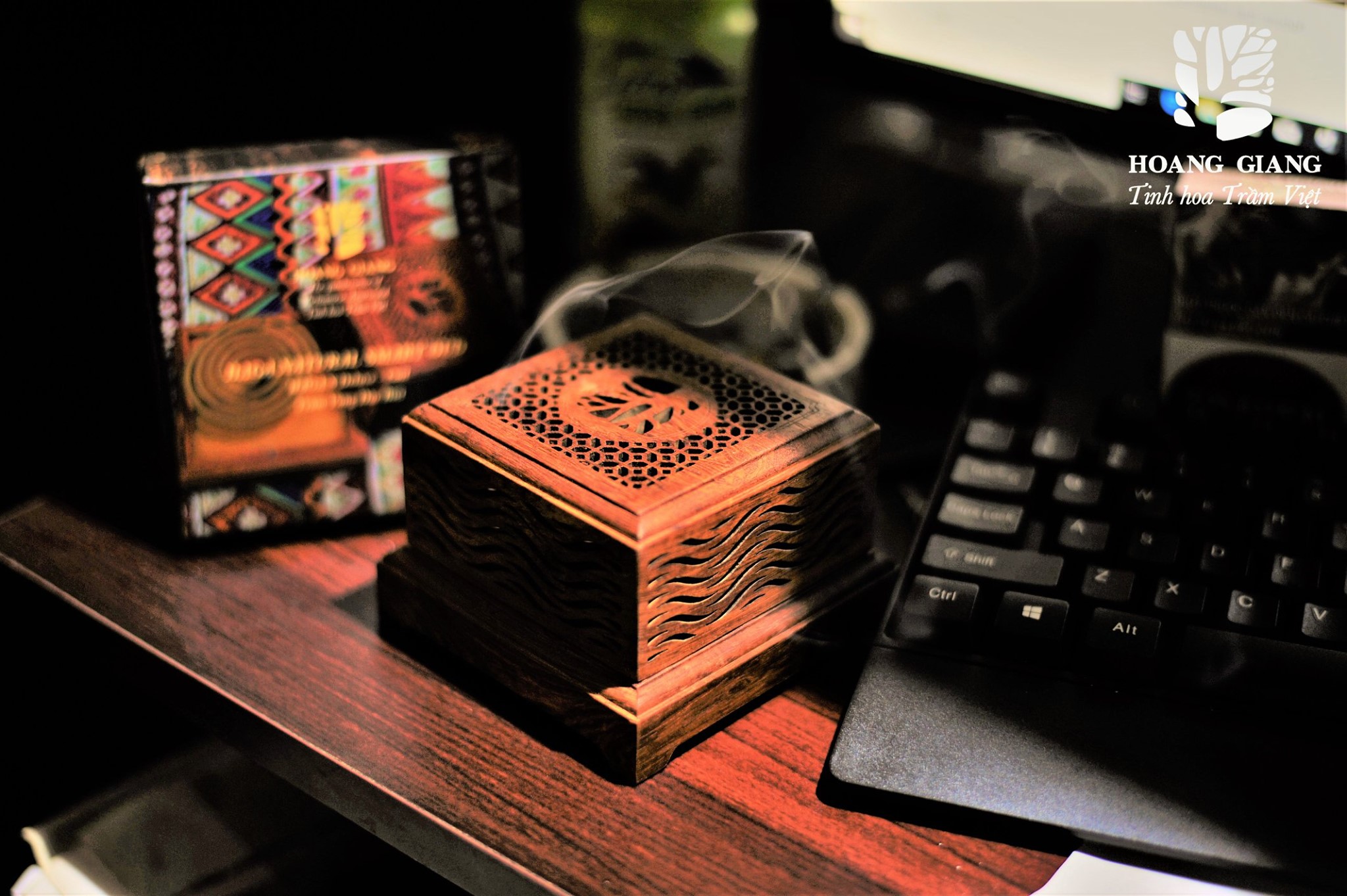 Trầm viên HAGA chữ nhật thượng hạng