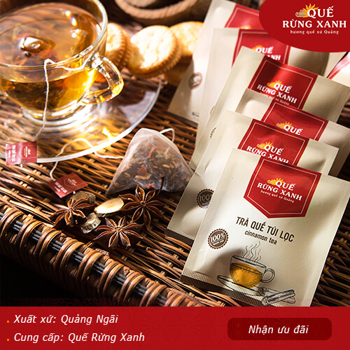 Trà Quế túi lọc giúp giảm cân