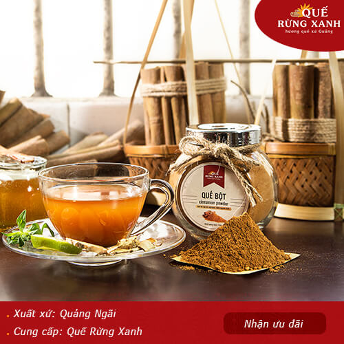 Quế Bột cạo vỏ, sấy lạnh