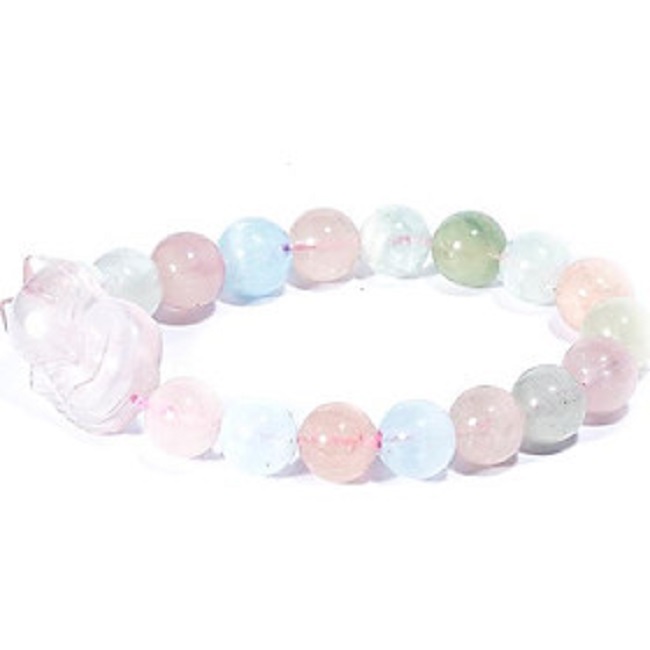 Vòng tay đá Beryl đa sắc 8mm