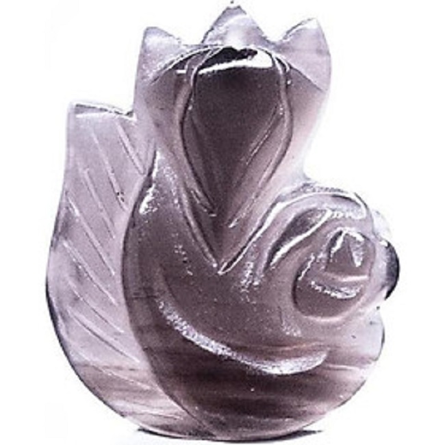 Mặt dây chuyền hồ ly đá obsdian