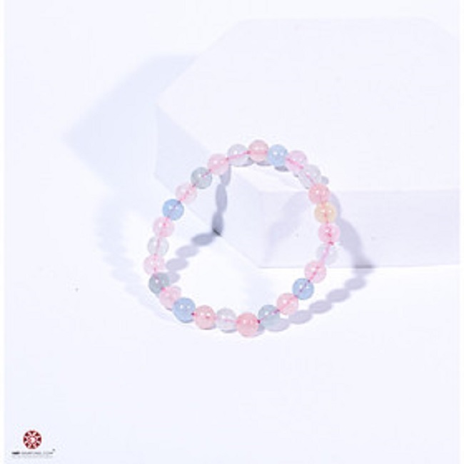 Vòng tay Phong Thủy đá Beryl Đa Sắc