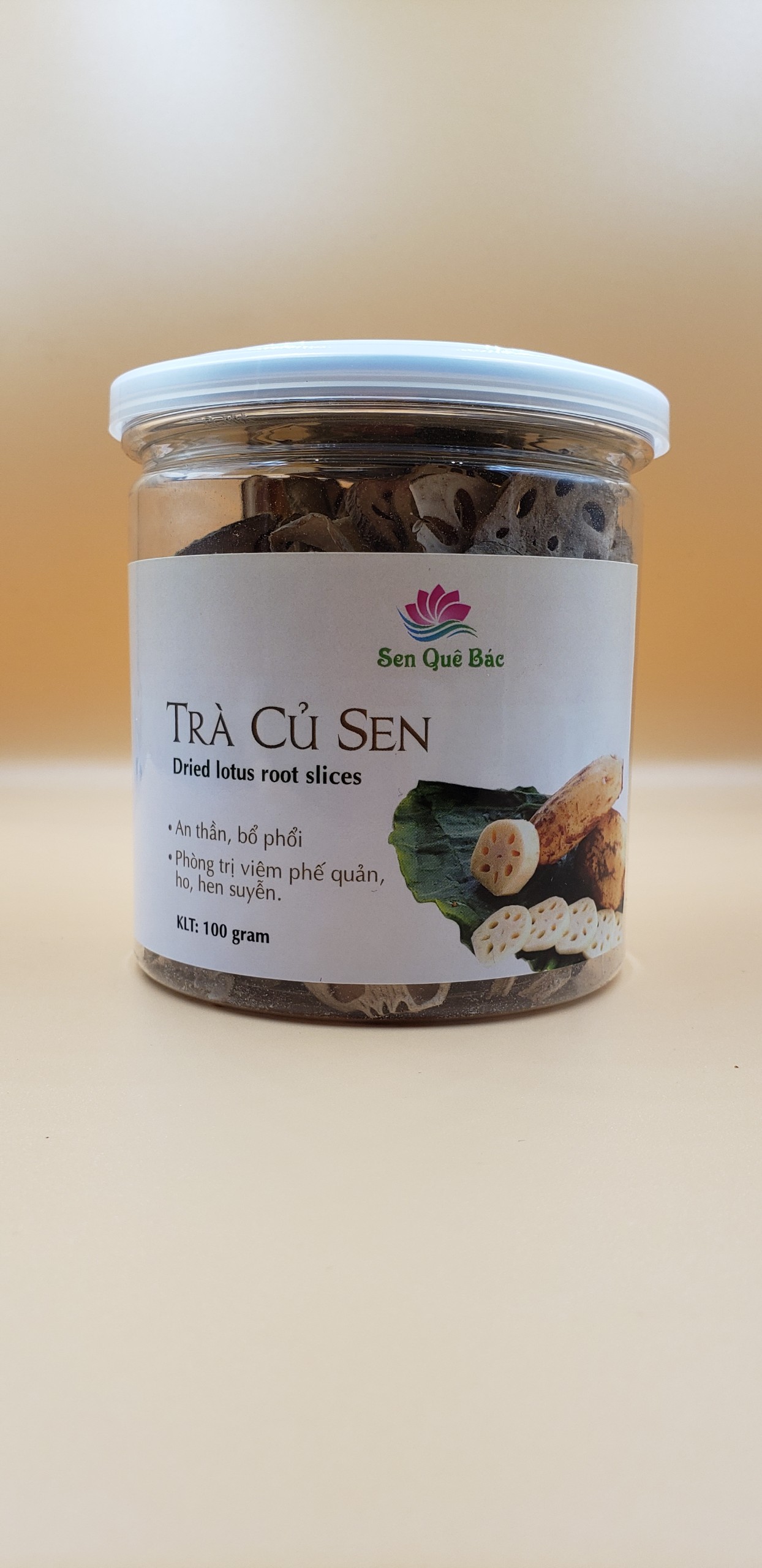 Trà củ sen (Dried lotus root slices)