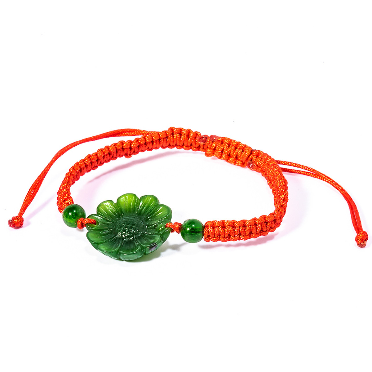 Vòng tay Mala đỏ hoa Hướng Dương