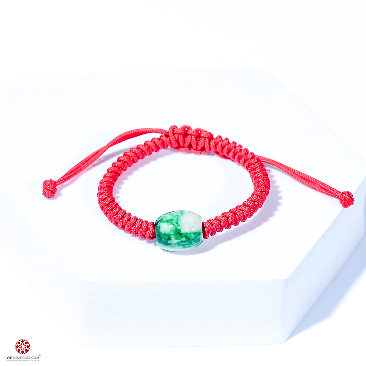 Vòng tay Mala Lu Thống Cẩm Thạch