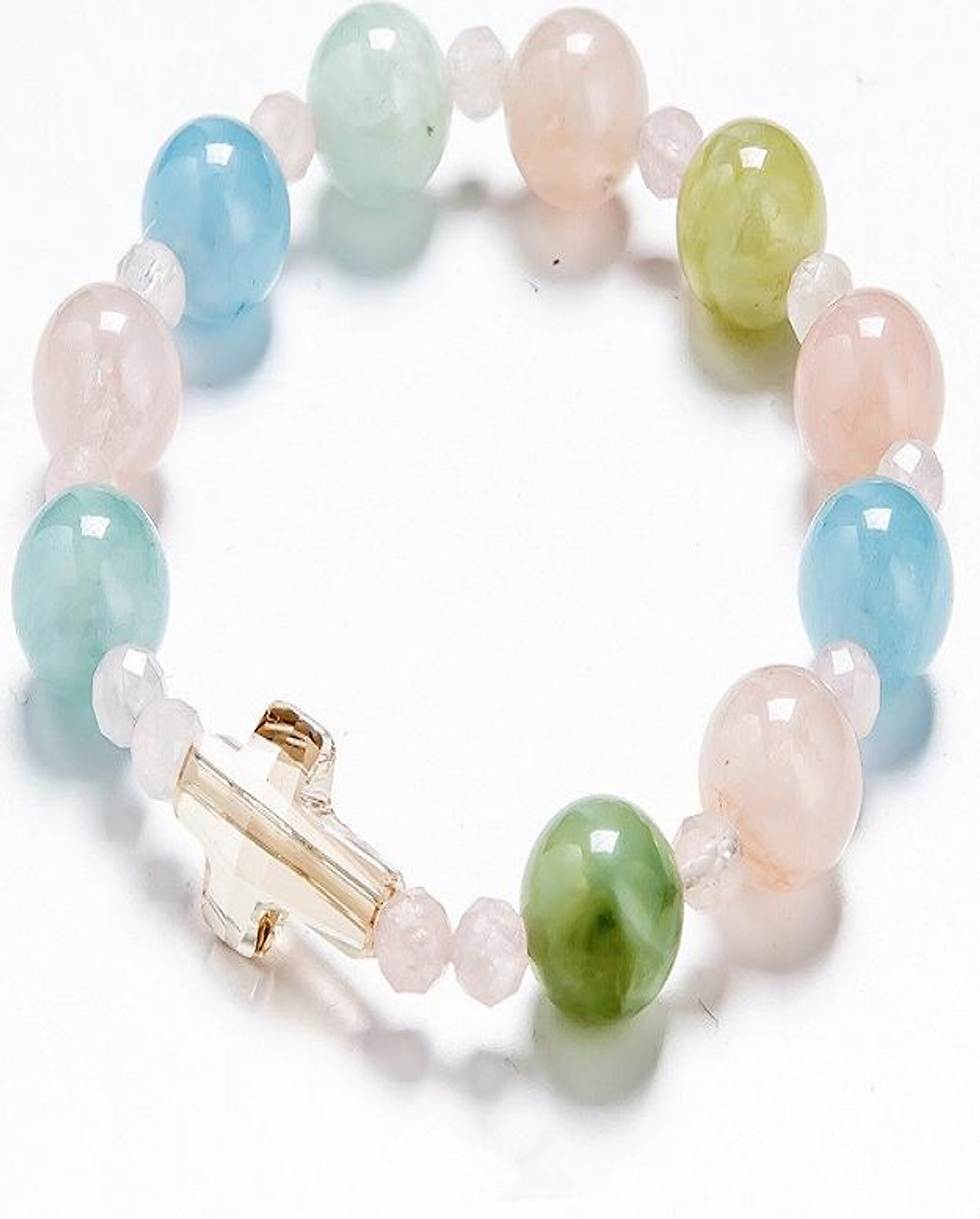 Vòng Chuỗi Mân Côi Beryl đa sắc BER01