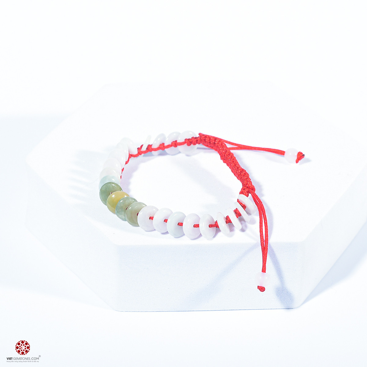 Vòng tay Đồng Xu Cẩm Thạch