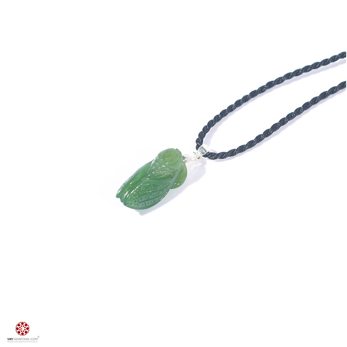 Mặt dây Ngọc Thiền Ngọc Bích-Nephrite