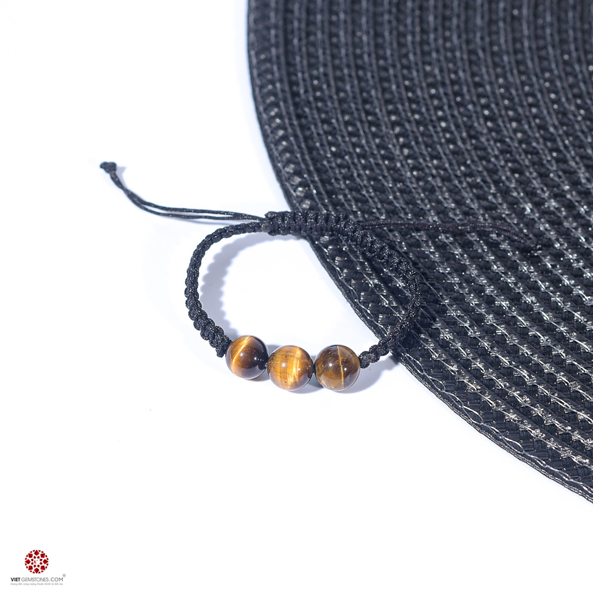 Vòng tay Mala đá Mắt Hổ Vàng
