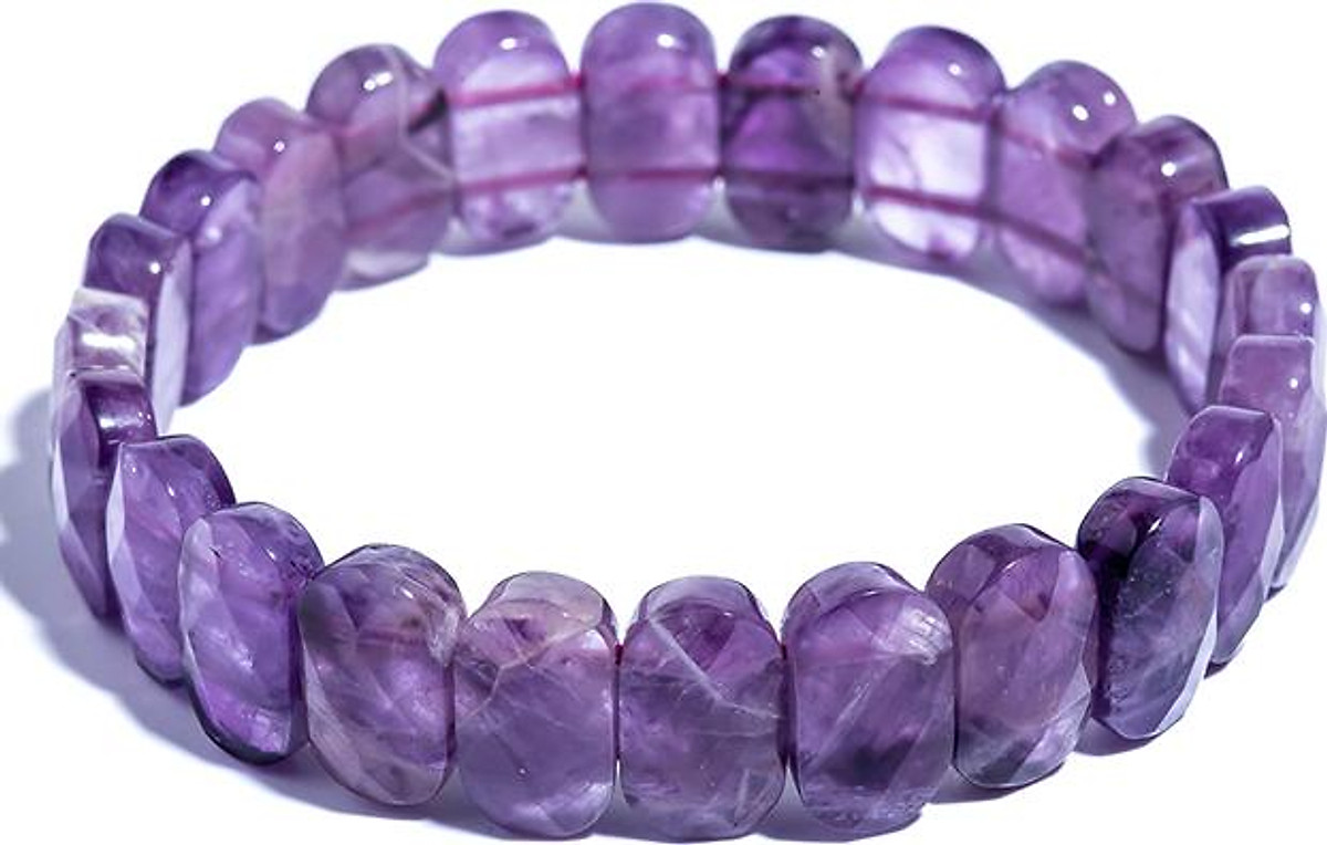 Vòng thạch anh tím bản vuông BRAME01