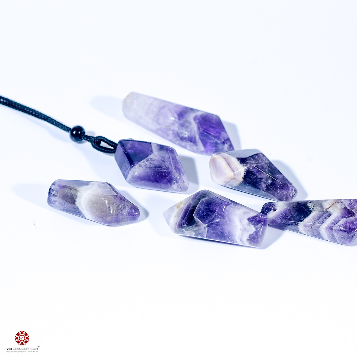 Mặt dây chuyền Thạch Anh Tím