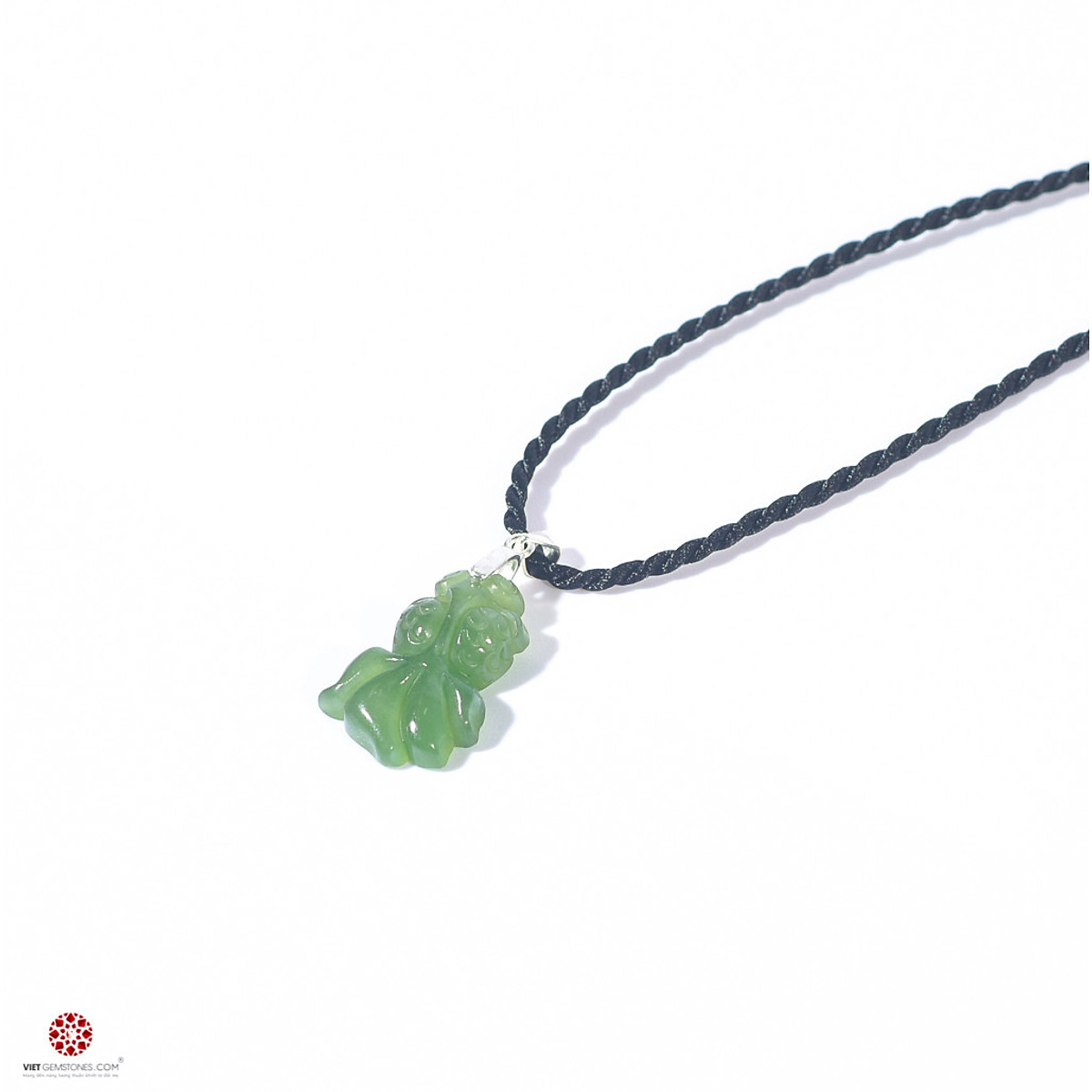 Mặt dây cá vượt vũ môn ngọc bích