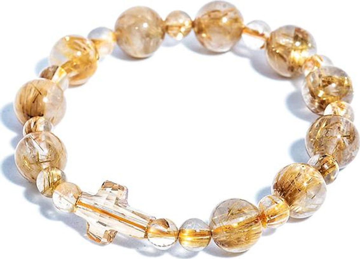 Vòng Chuỗi Mân Côi thạch anh YRQ01