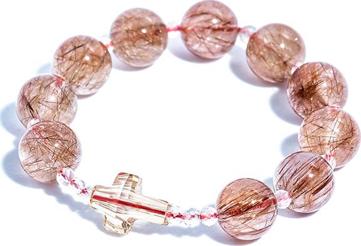 Vòng Chuỗi Mân Côi thạch anh RRQ01