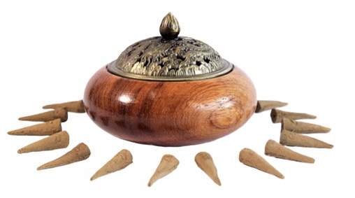 Lư hương nắp đồng