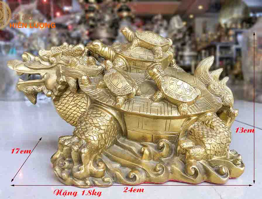 Long Quy Cõng Nhiều Con (8 con) Cỡ To