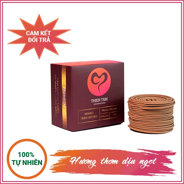 Nhang trầm khoanh cao cấp