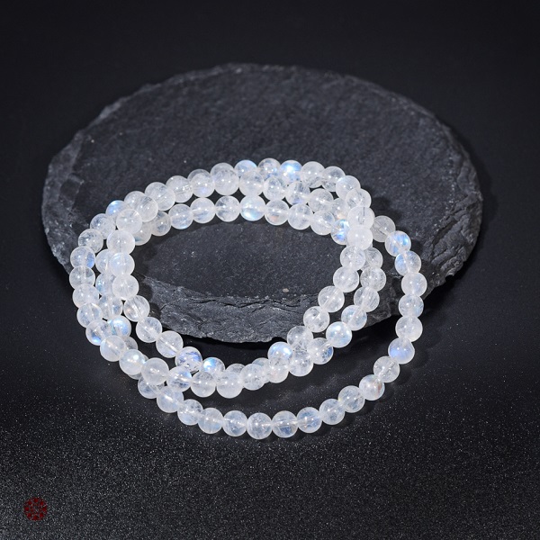 Vòng tay đá mặt trăng Moonstone 5mm
