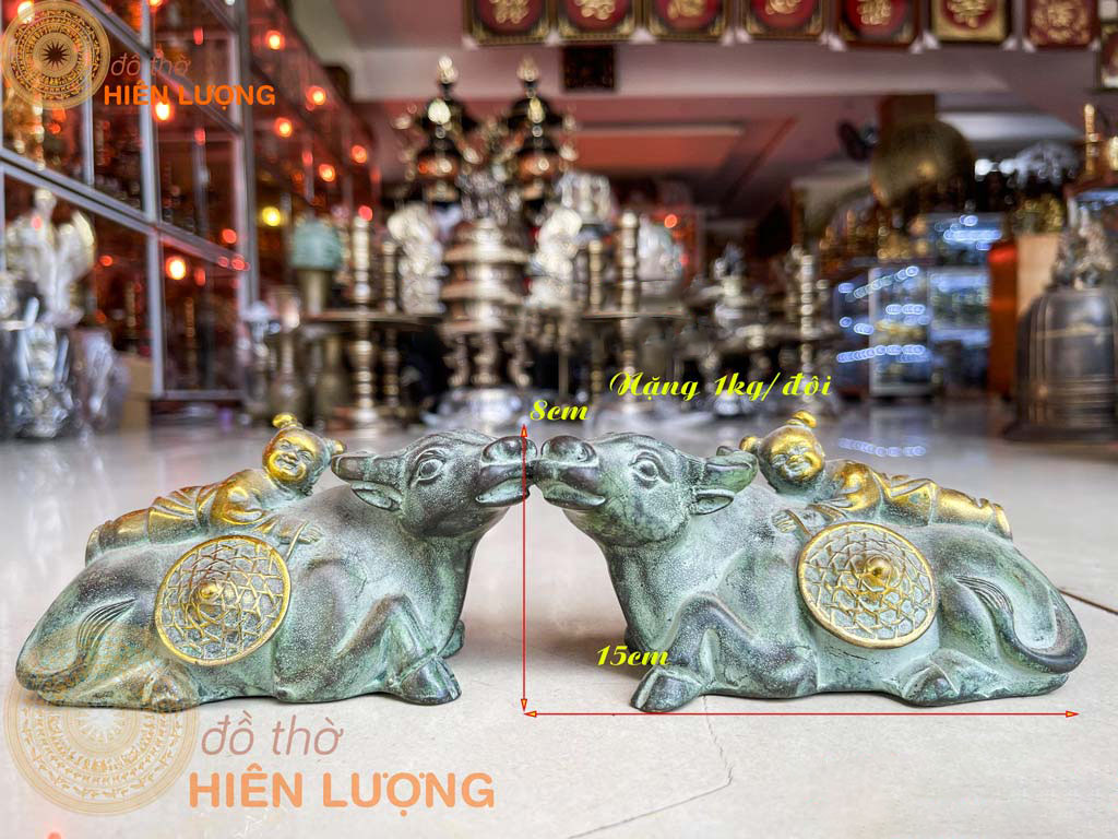 Đồng Tử Cưỡi Trâu Nằm Xanh Giả Cổ