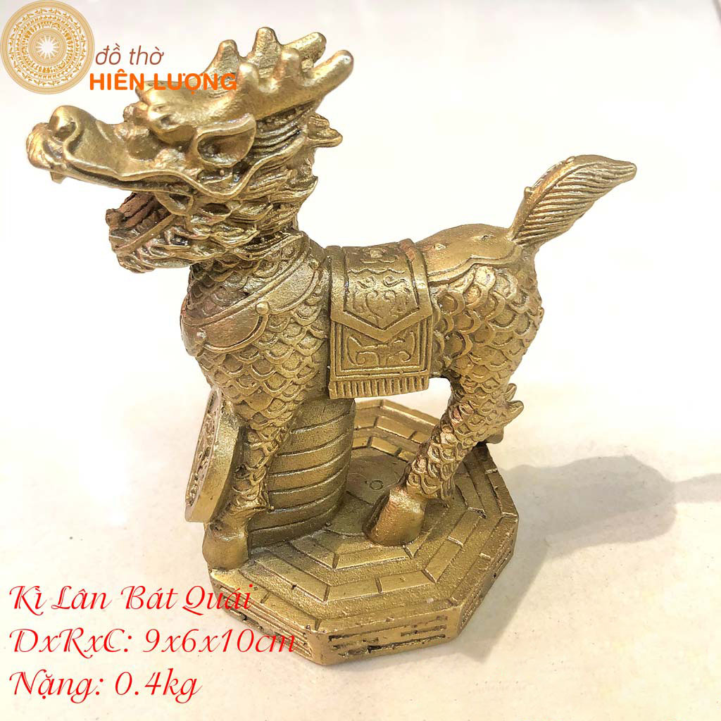 Kì Lân Bát Quái Bằng Đồng