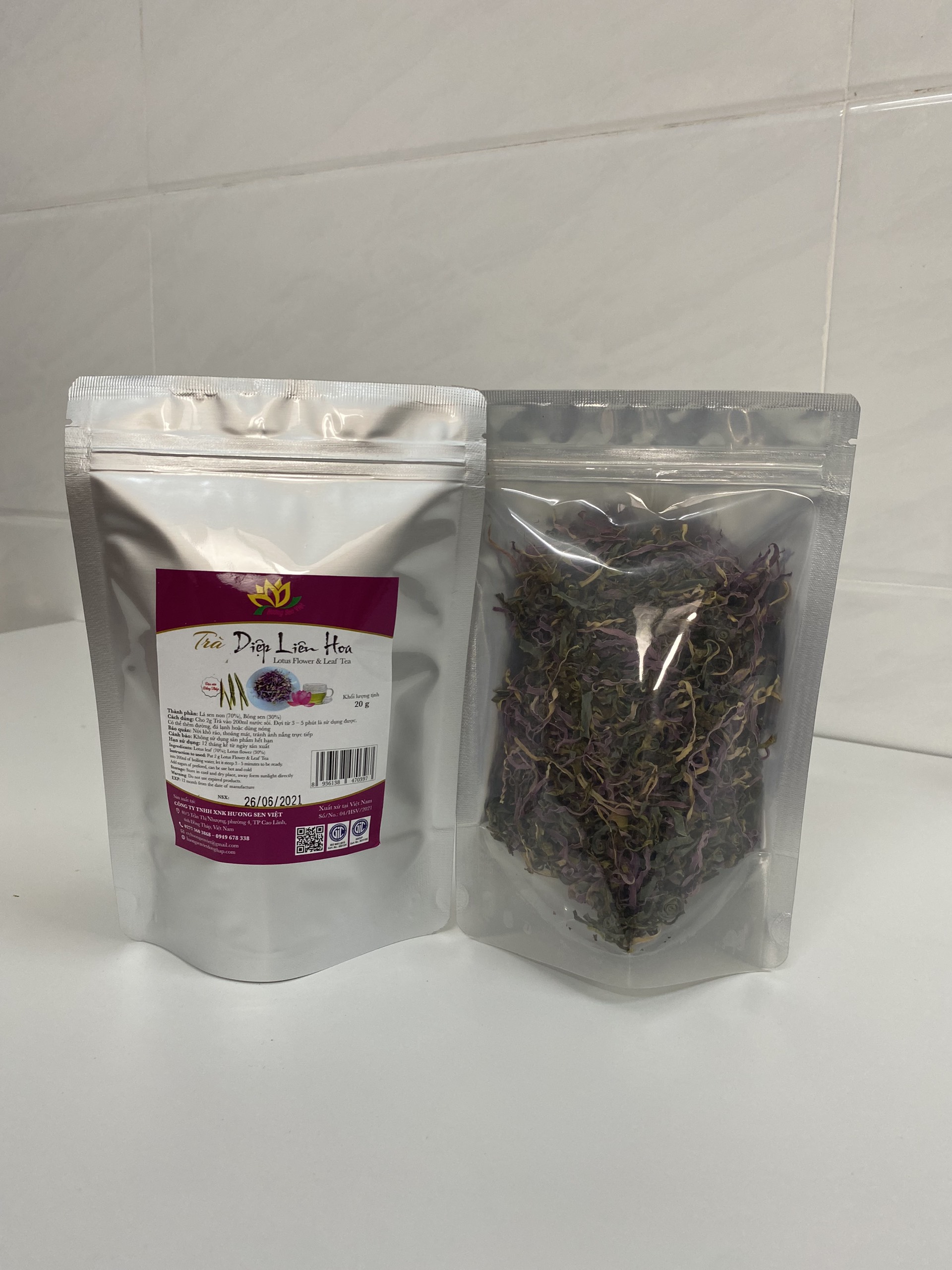 Trà Diệp Liên Hoa 20g