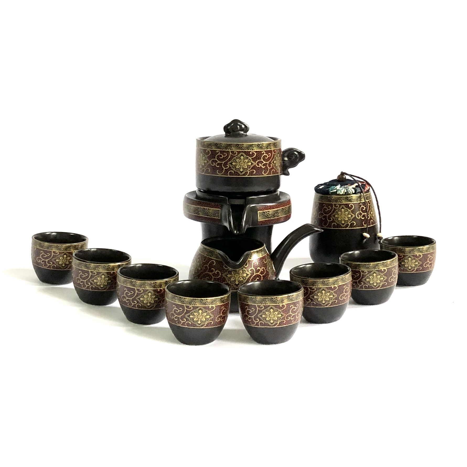 Bộ ấm chén SM008 - 12 món