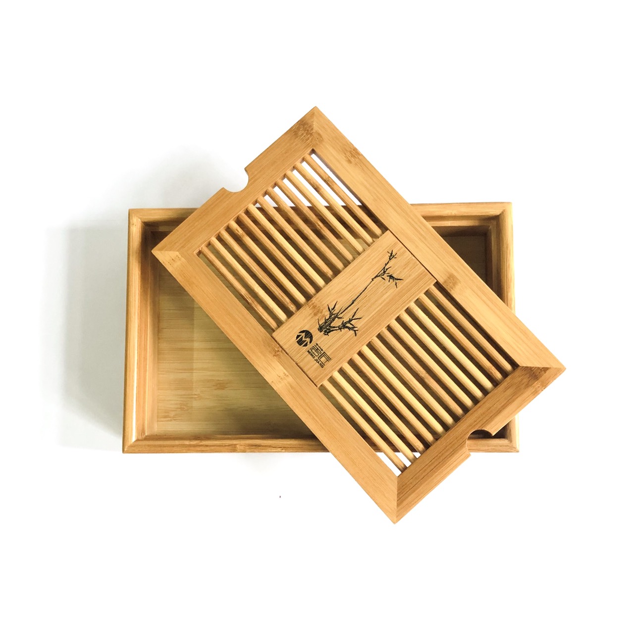 Khay trà hộp tre nhỏ