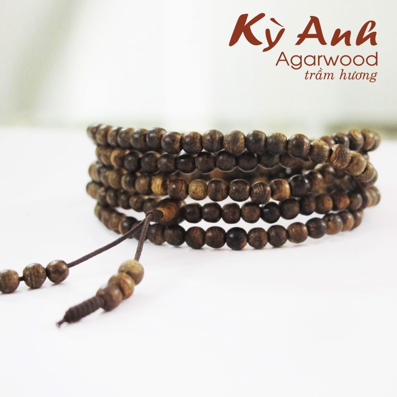 Chuỗi Trầm Hương 216 Hạt, 4mm - C045