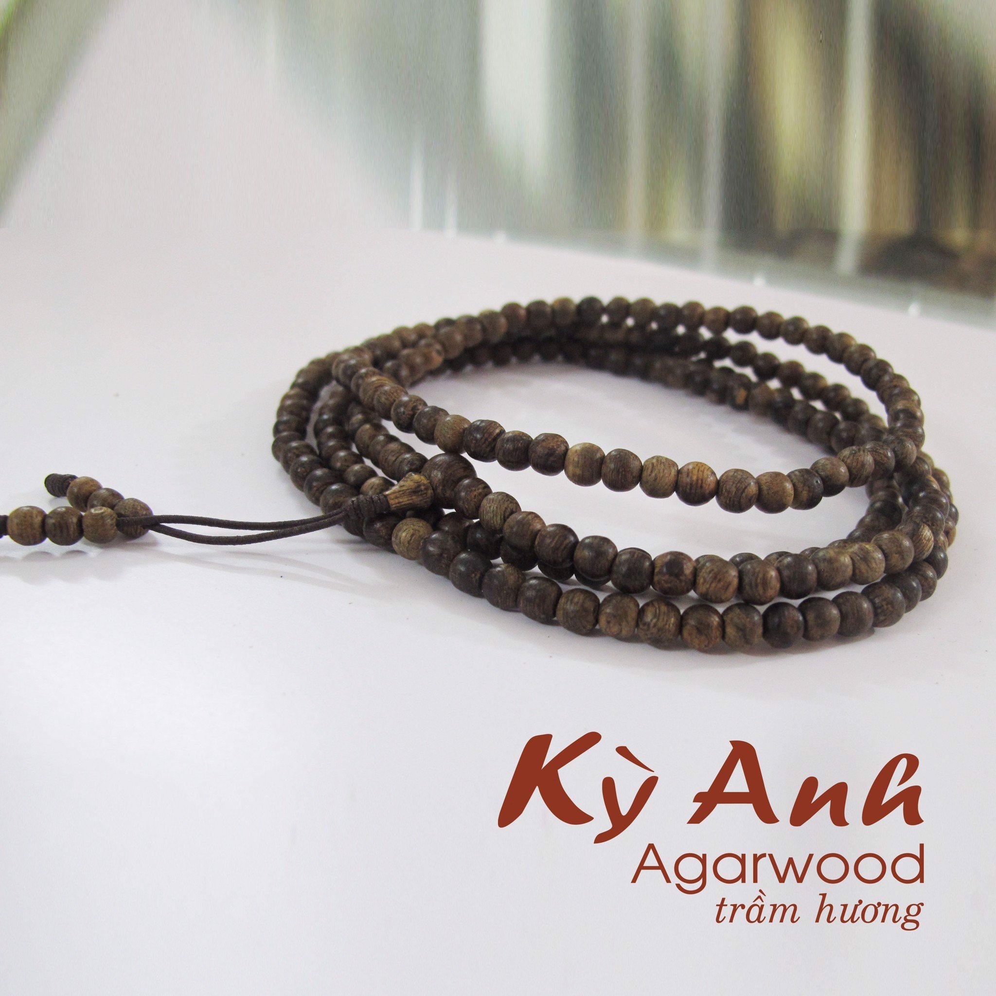 Chuỗi Trầm Hương 216 Hạt, 4mm - C045