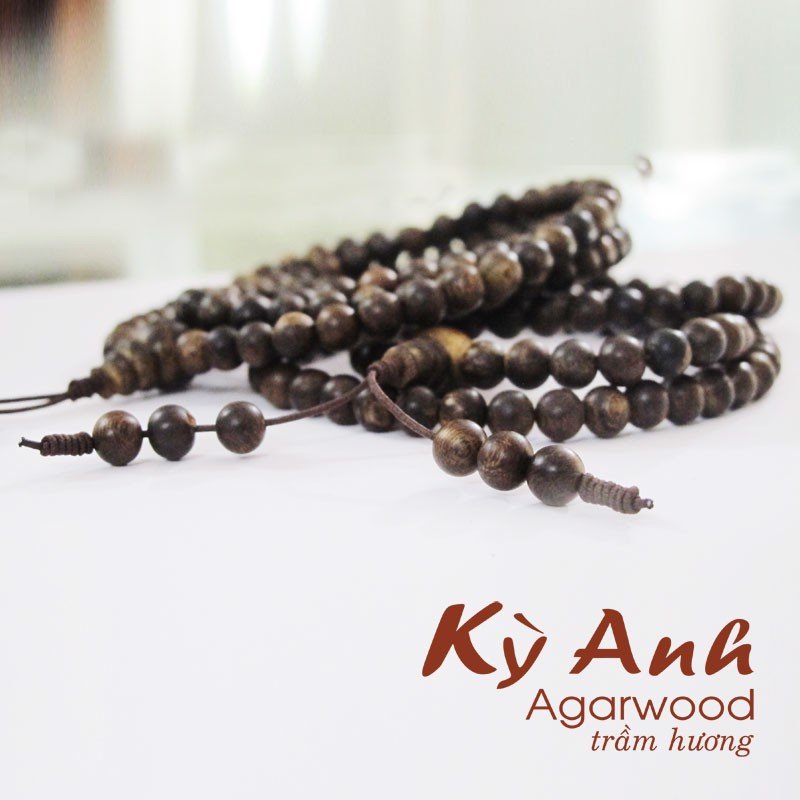 Chuỗi Trầm Hương 108 Hạt , 6mm - C043